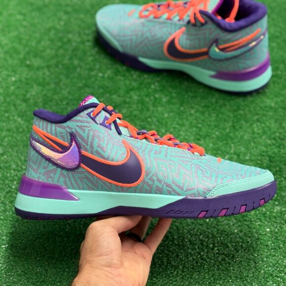 Nike Zoom LeBron NXXT Genisus Turquoise Mens Basketball HF0712-300 NEW Multi Sz - Picture 1 of 5